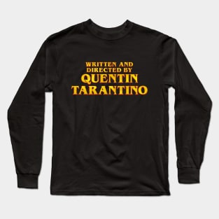 Written And Directed Long Sleeve T-Shirt